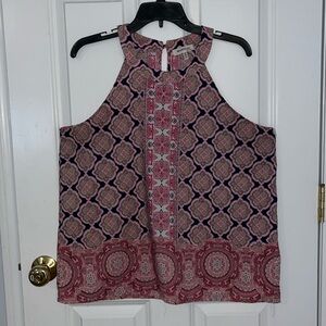 Halter Neck Monteau Tank